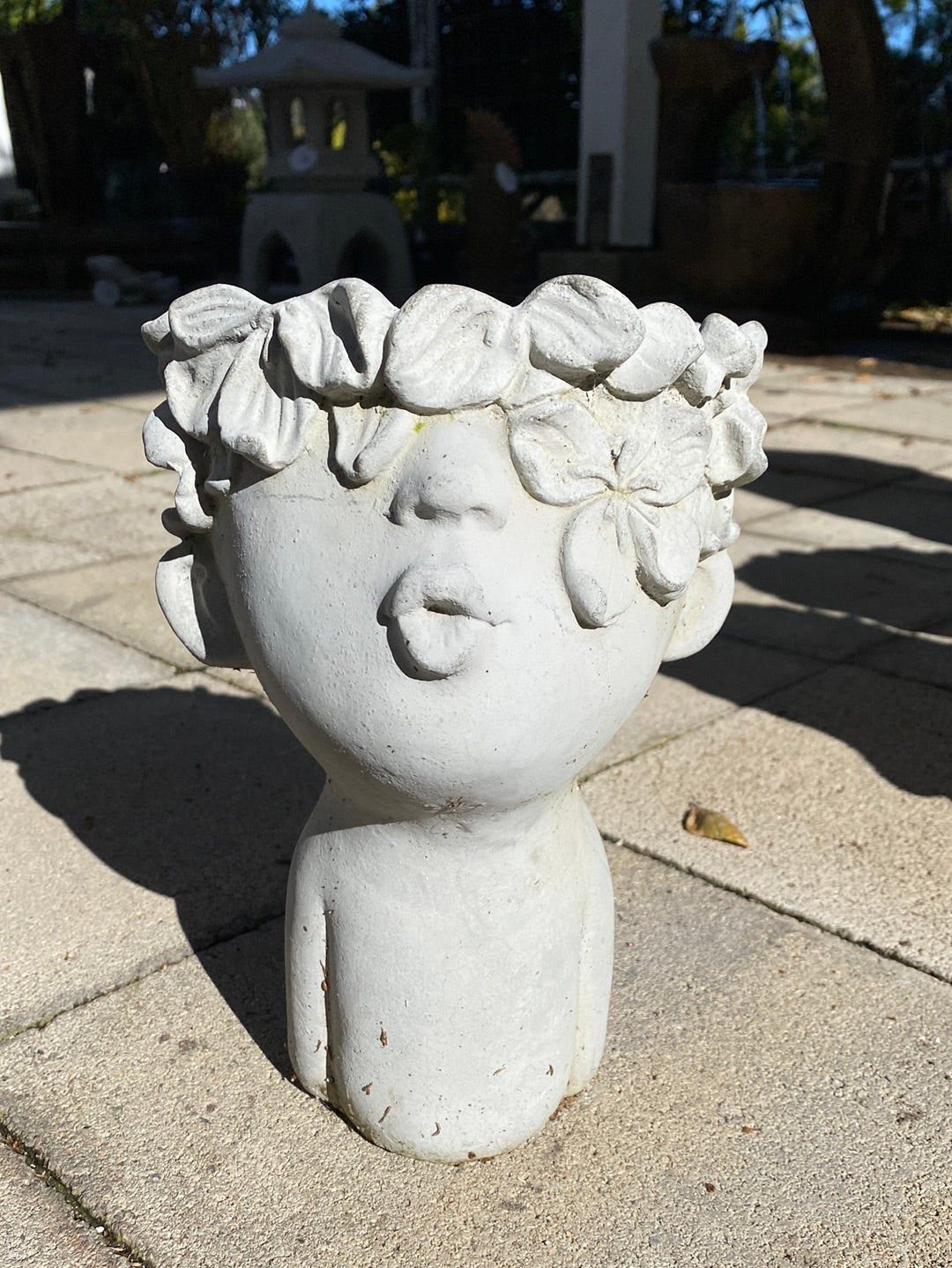 Assorted Head Planter Statues