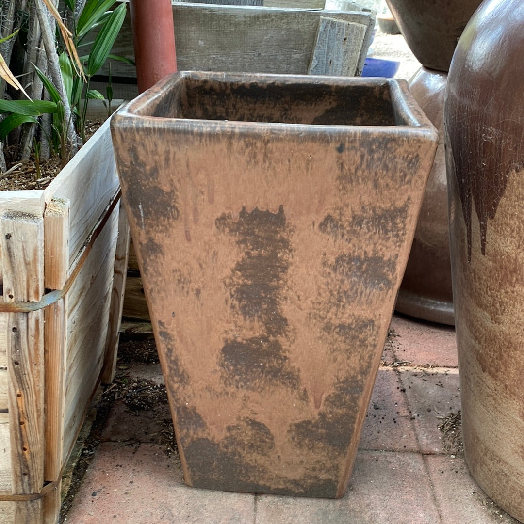 Wes Ceramics Square Tall Pot