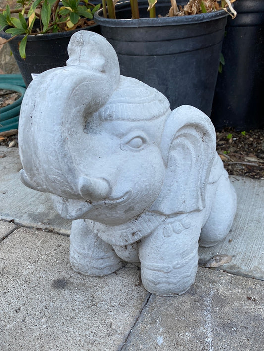 Elephant Planter Statue