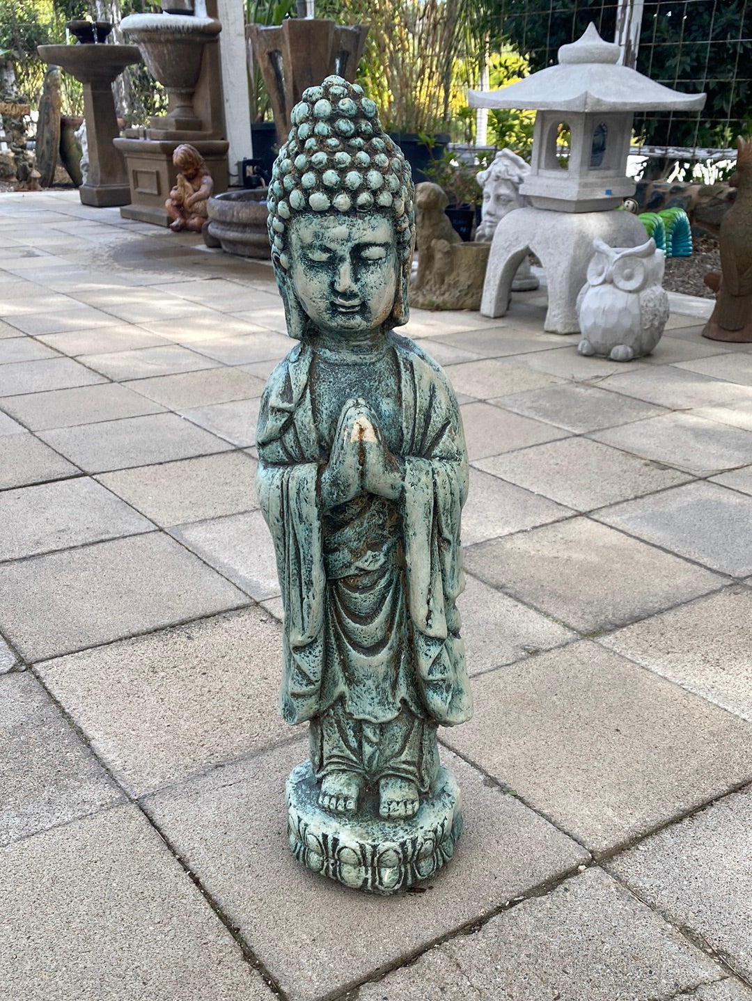 Meditating Upright Buddha Statue