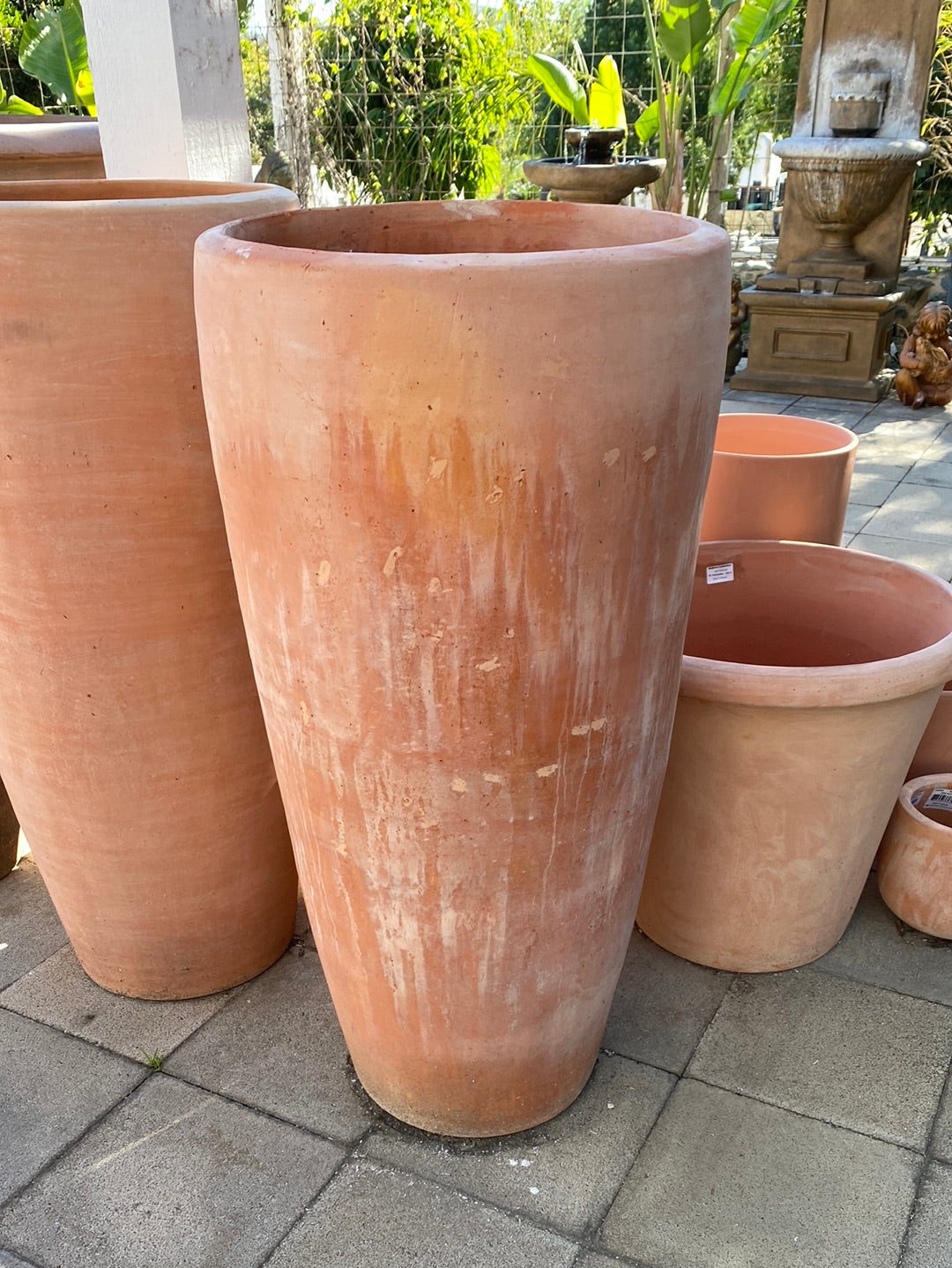 Vietnamese Terracotta Pancho Round Planter Pot