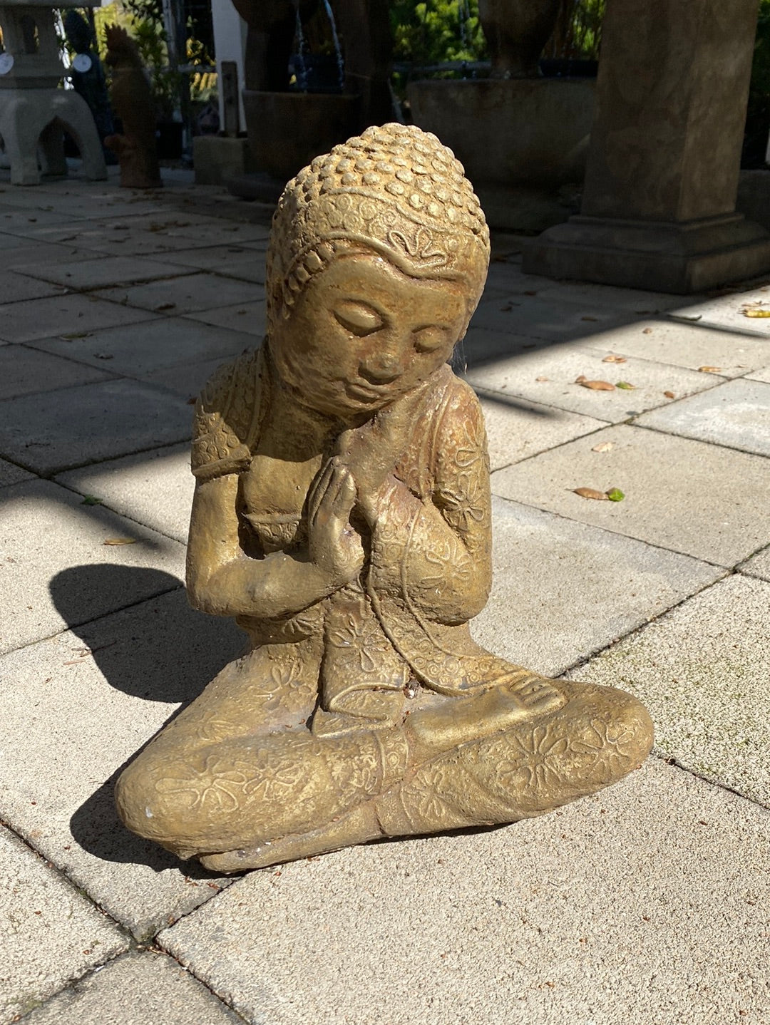 Shy Buddha Statue