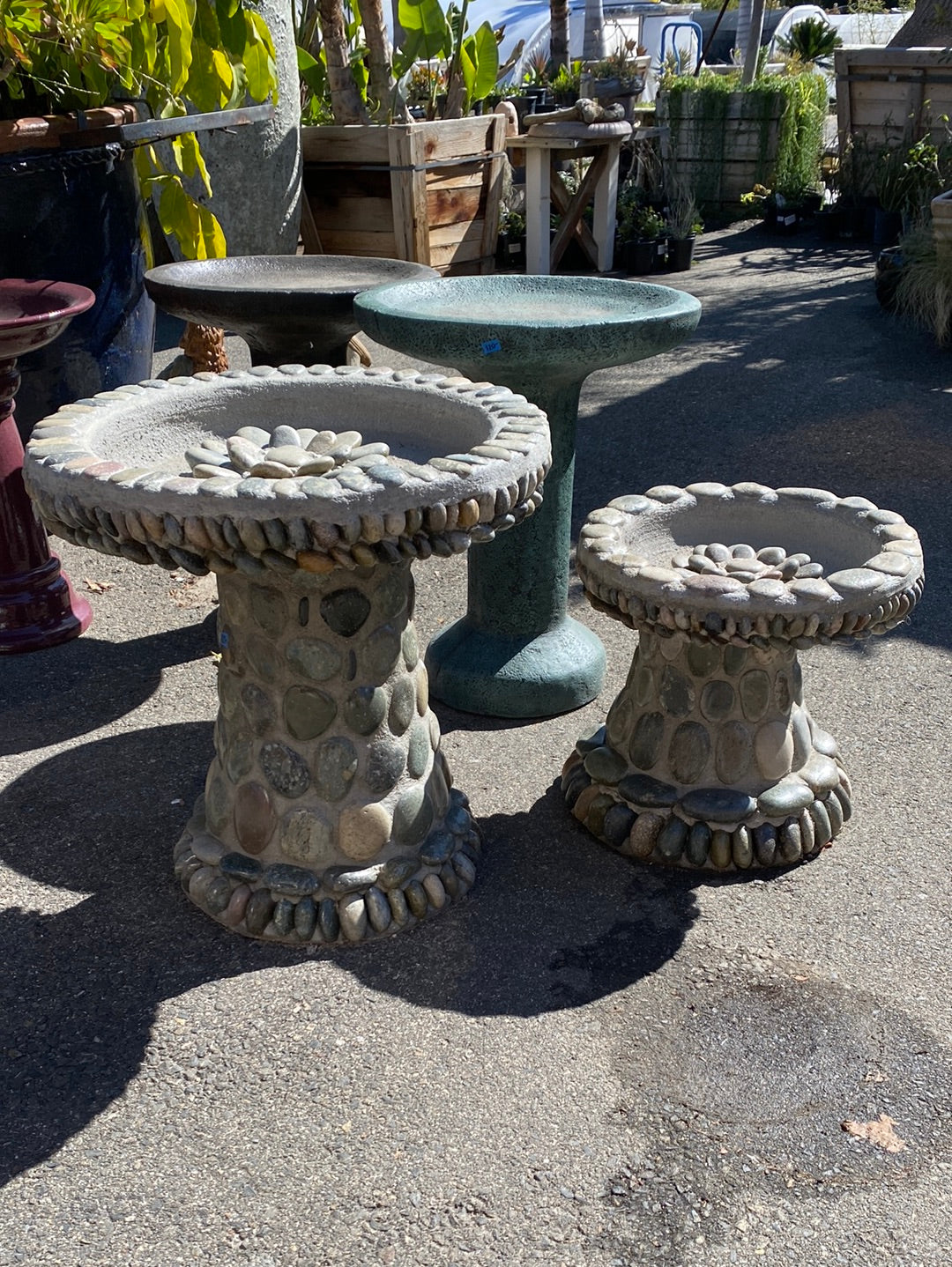 Stone Birdbath