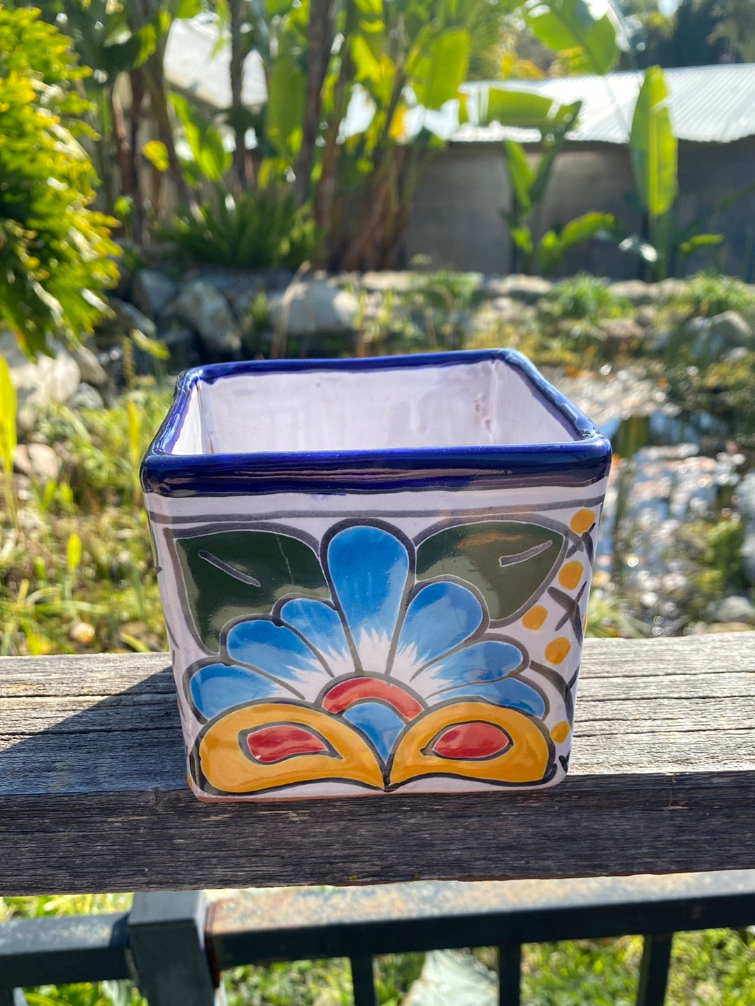 Talavera Square Pot