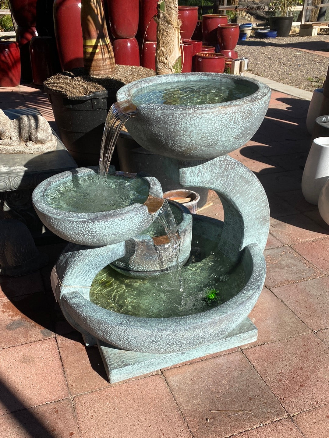 Zen Three-Bowl Fountain