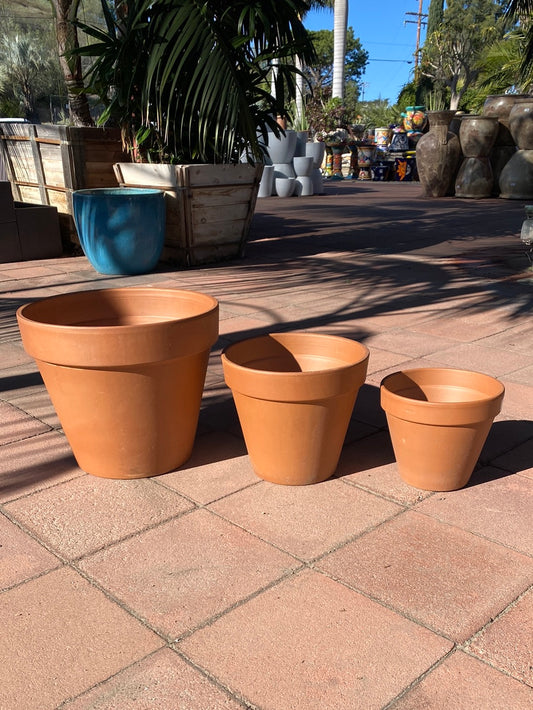 Italian Terracotta Vaso Pot