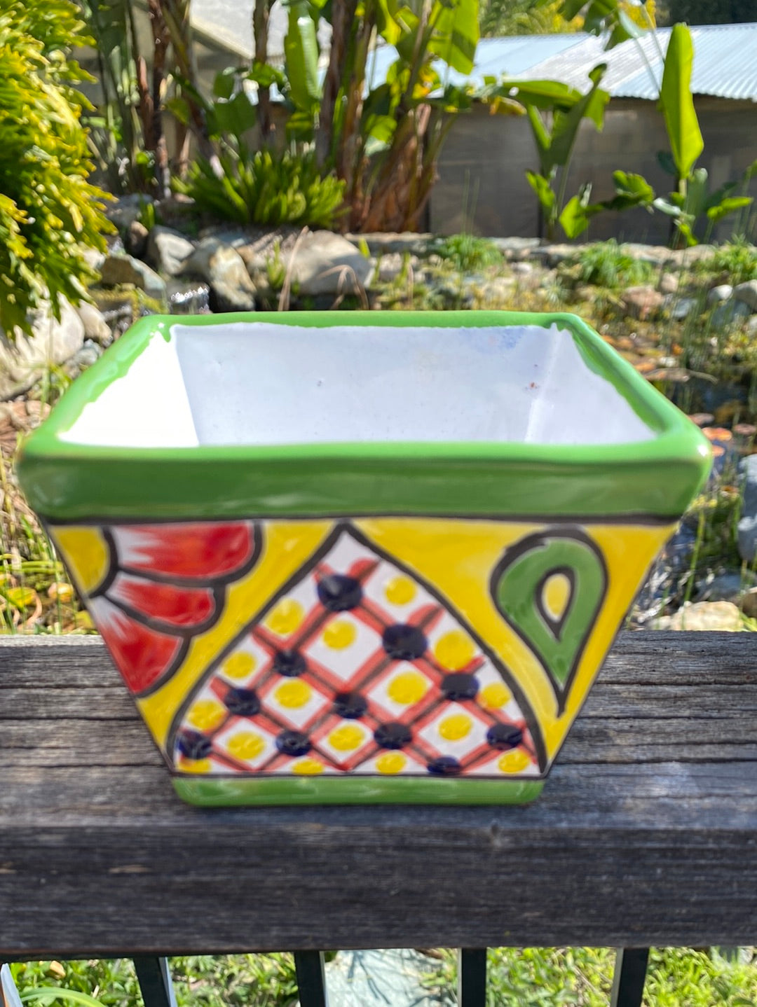 Talavera Pyramid Pot