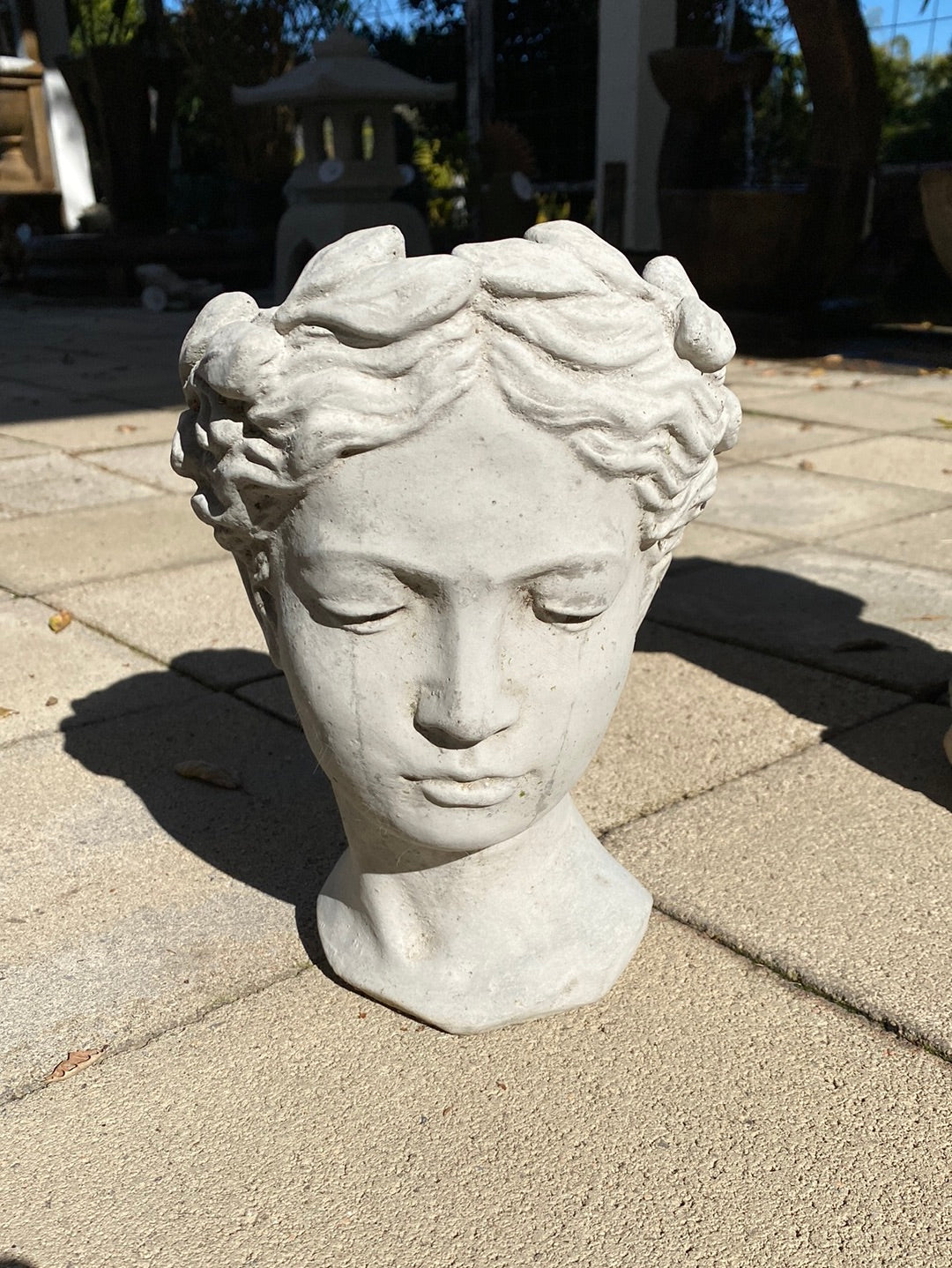 Assorted Head Planter Statues