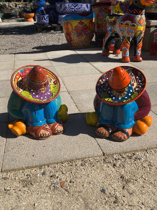 Felipe’s Talavera Sleeping Man Statue