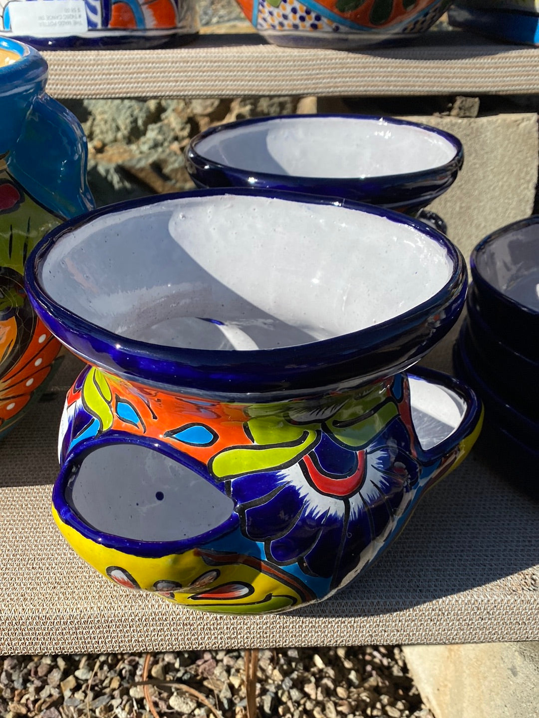 Talavera Strawberry Pot