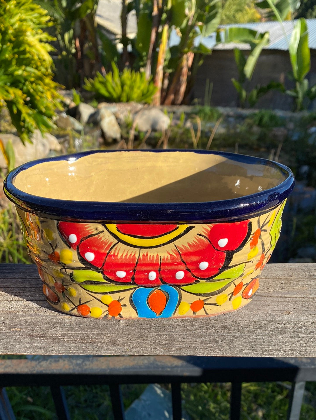 Felipe’s Talavera Canoe Pot